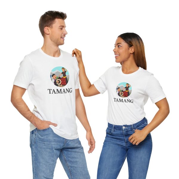 Tamang Shirt – White Unisex Jersey Tee - Image 7