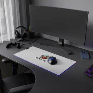 Alternative view of LED Gaming Mouse Pad – RGB Backlit, Non-Slip Base & Smooth Tracking