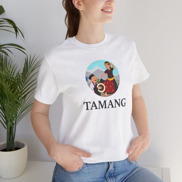 Tamang Shirt – White Unisex Jersey Tee - Image 6