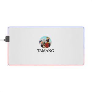 LED Gaming Mouse Pad – RGB Backlit, Non-Slip Base & Smooth Tracking