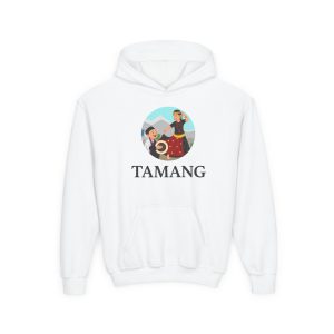 Youth Hoodie – Tamang Design | Ethnic Festival Wear & Fun Gift for Kids & Teens