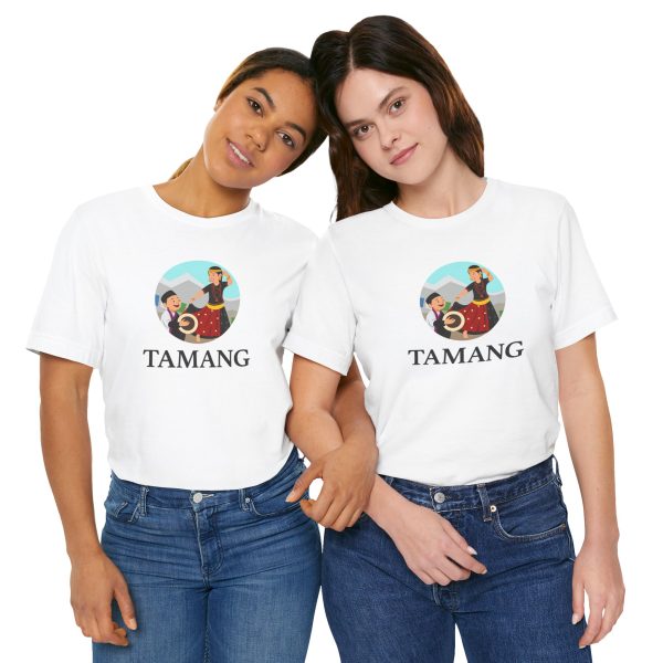 Tamang Shirt – White Unisex Jersey Tee - Image 9