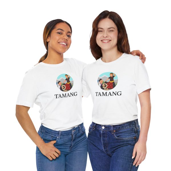 Tamang Shirt – White Unisex Jersey Tee - Image 8